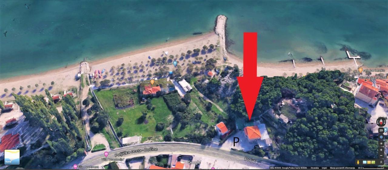 Beach Apartments "Bili Cvitak" ดูเช ภายนอก รูปภาพ